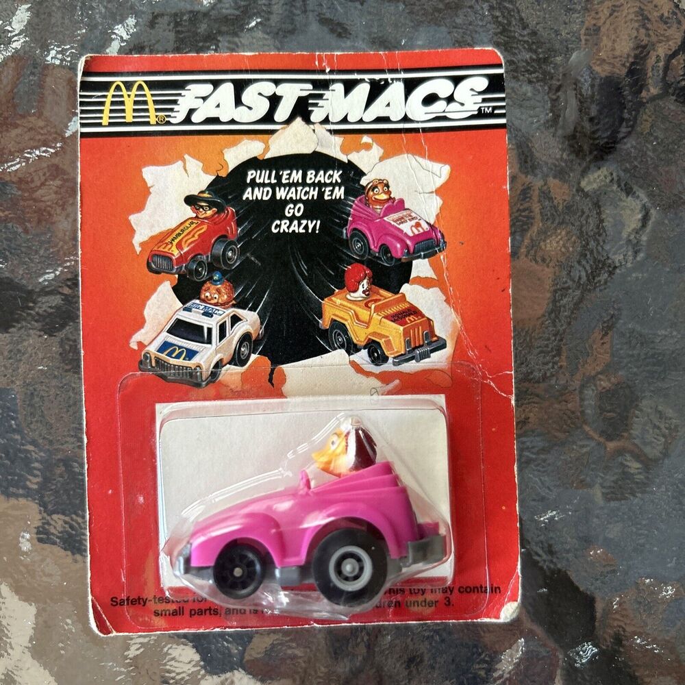 McDonalds 1985 Fast Macs Birdie The Early Bird Car